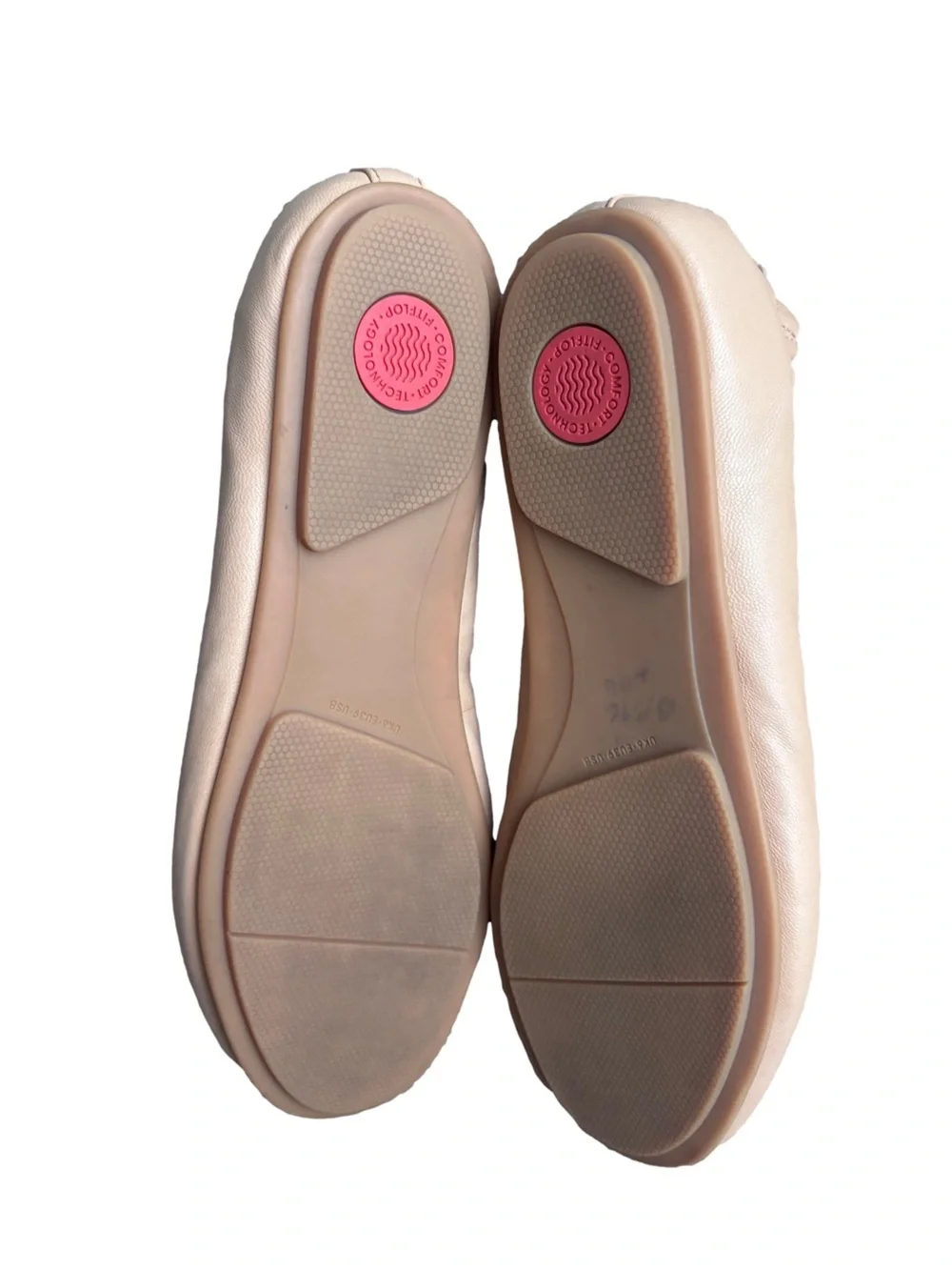 FITFLOP ALLEGRO SLIP-ON FLATS - neutral/tan - 8